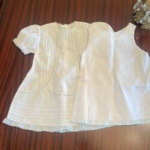 Light pink feltman brothers dress and slip 6 m